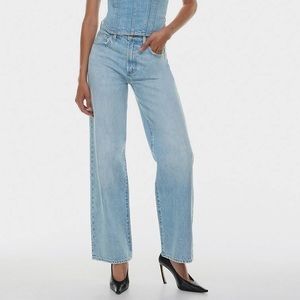 Aritzia Denim Forum Farrah Wide Leg Jean 26L